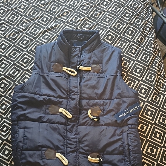 Weekend Other - Weekend Women's Navy Blue Quilted Vest